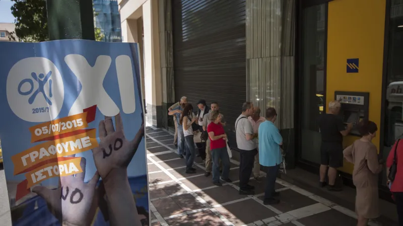 Nedostatek hotovosti řeší nyní Řekové výměnným obchodem