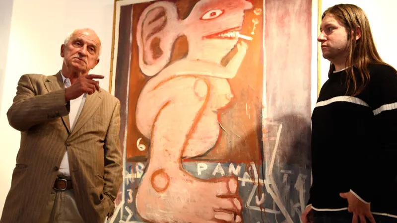 Výstava Jiřího Načeradského v Galerii U Betlémské kaple