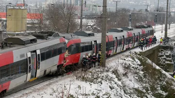 Srážka vlaků ve Vídni
