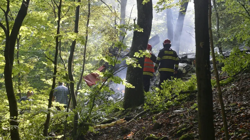 Nehoda letadel na Slovensku