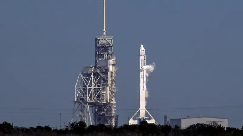 Start rakety Falcon 9
