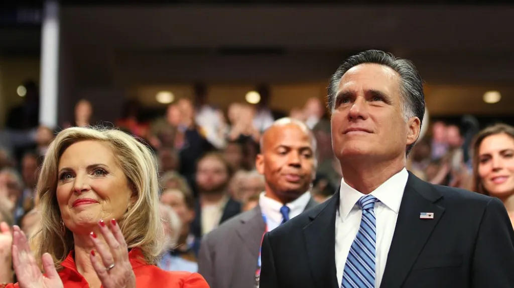 Mitt Romney s manželkou Ann