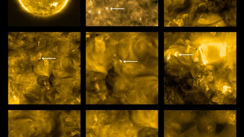 Slunce pozorované přístroji sondy Solar Orbiter