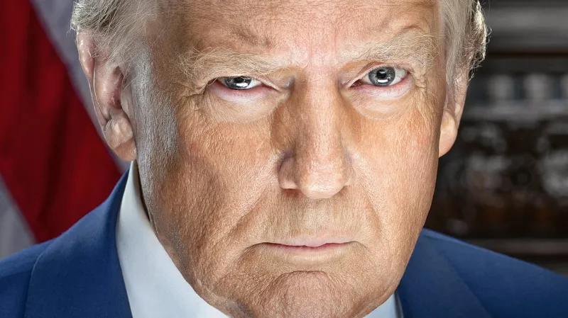 Oficiální fotografický portrét Donalda Trumpa