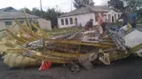 Trosky zříceného malajsijského letounu