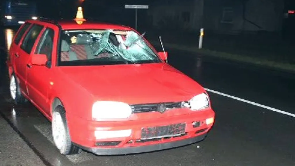 Auto po nehodě