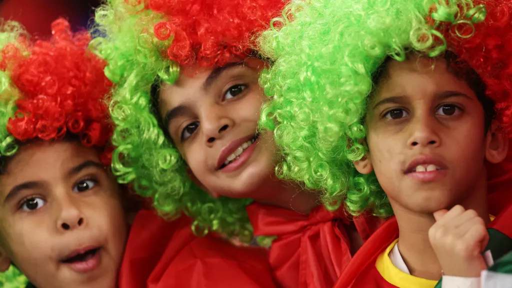 Fanoušci na letošním mistrovství světa ve fotbale v Kataru