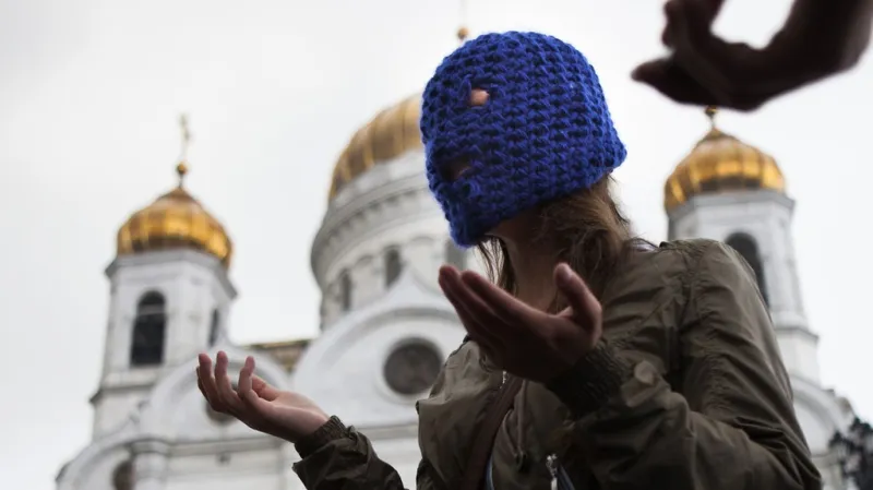 Demonstrace na podporu Pussy Riot