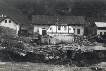 Past pokroku: V protržené přehradě zahynuly roku 1916 během půl hodiny desítky lidí