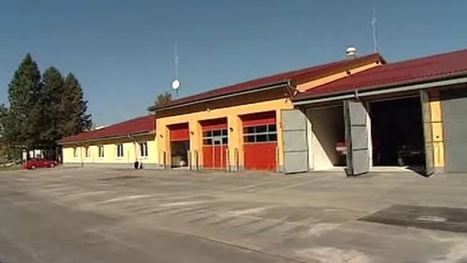 Nová hasičská zbrojnice v Kamenici