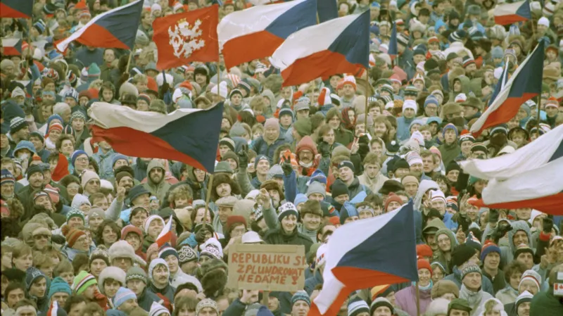 Listopad 1989 - Letenská pláň