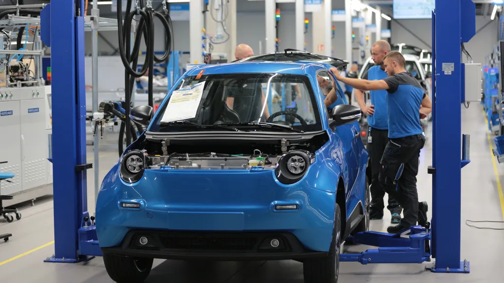 Výroba elektrických aut v Německu
