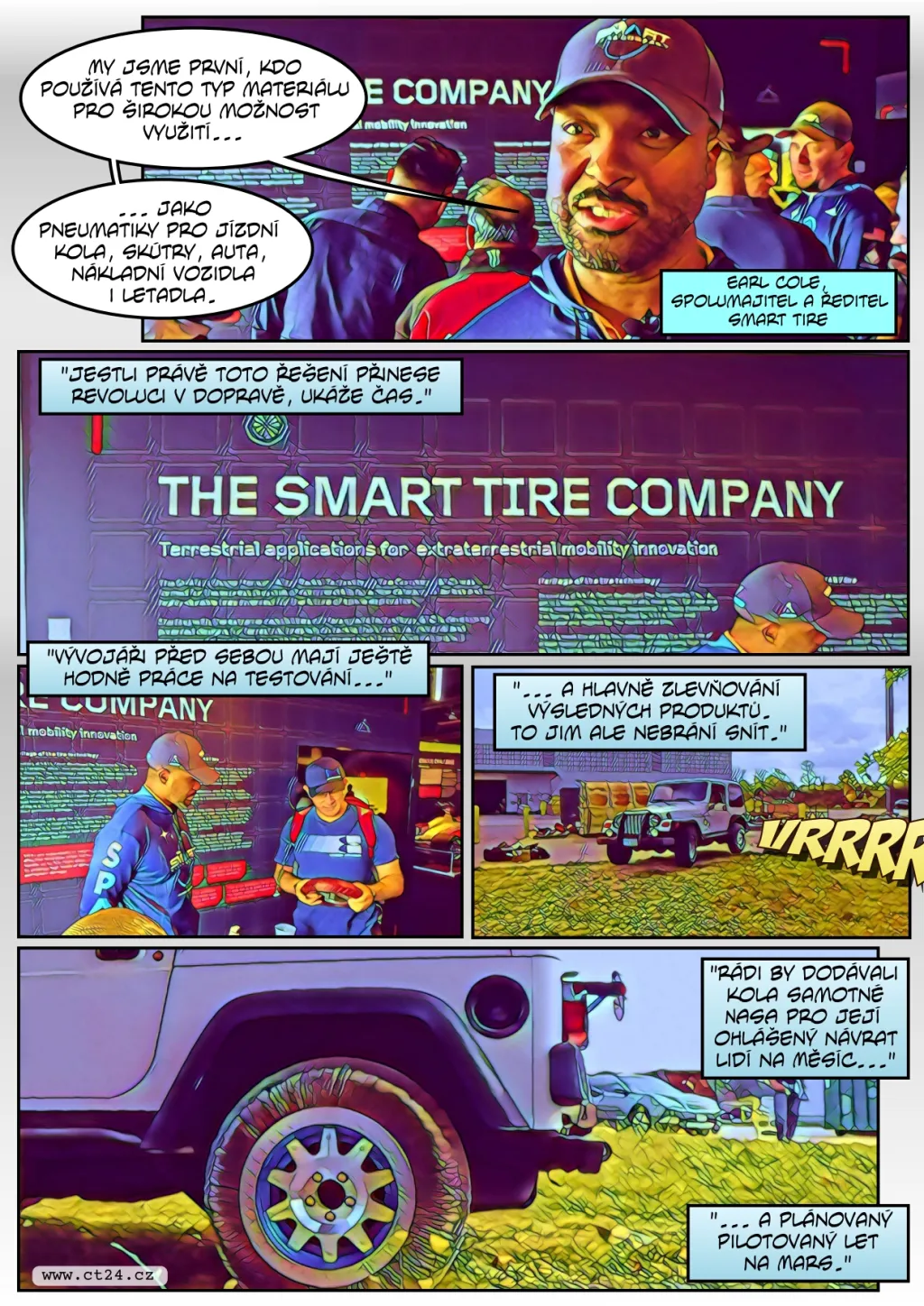 Pneumatika z ocelových vláken má přinést v dopravě revoluci, slibují její vývojáři