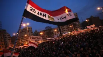 Náměstí Tahrír očekává odchod Mubaraka