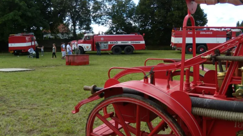 Den hasičů a záchranářů v Trhovém Štěpánově