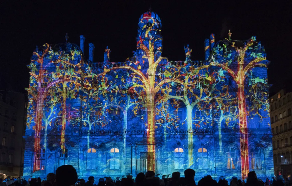 Festival světel ve francouzském Lyonu