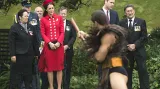 Williama a Kate přivítali na Zélandu maorskými tanci