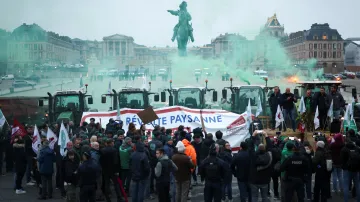 Protesty francouzských zemědělců