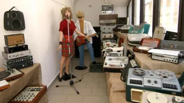 Výstava magnetofonů