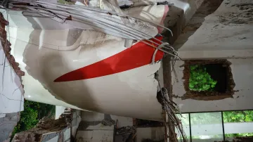 Zřícený letoun společnosti Air India v Ahmadábádu