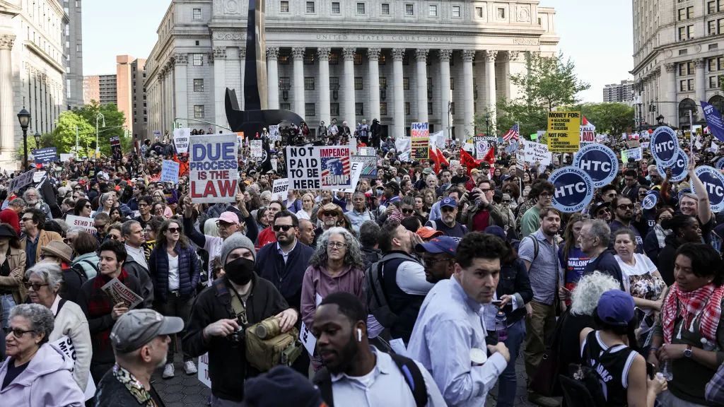 Prvomájové protesty v New Yorku