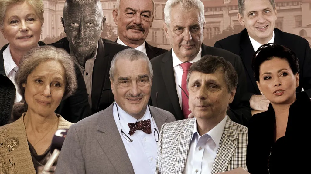 9 kandidátů na prezidenta