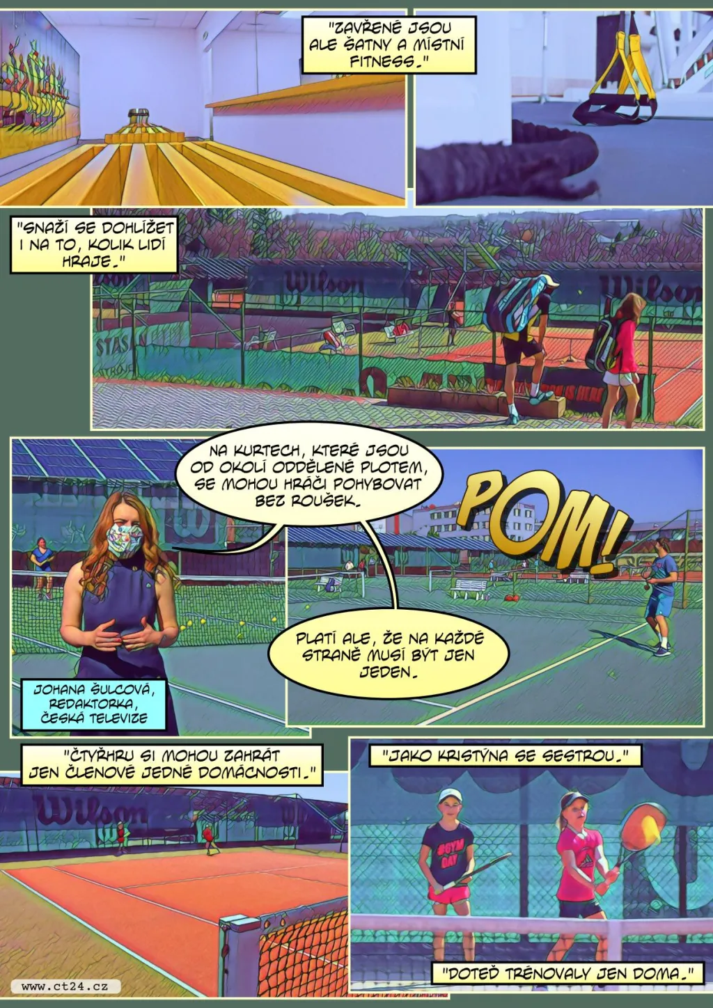 Češi vyrazili za sportem
