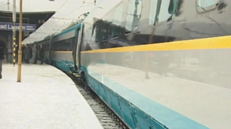 První cestující dovezlo Pendolino do Ústí nad Labem