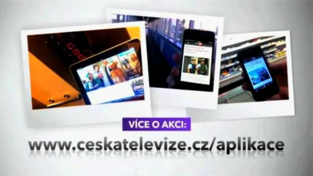 Kampaň na propagaci mobilních aplikací ČT