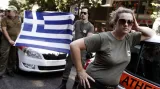 Stávka městské policie v Aténách