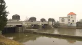 Most a jez v Přelouči