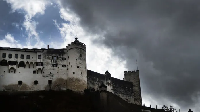 Bouře v rakouském Salzburku