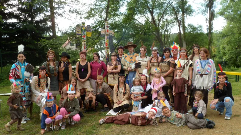 Indiánský rej v Žichlicích
