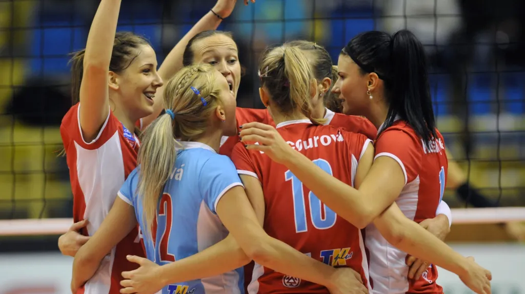Utkání VK Prostějov - Eczacibasi Istanbul
