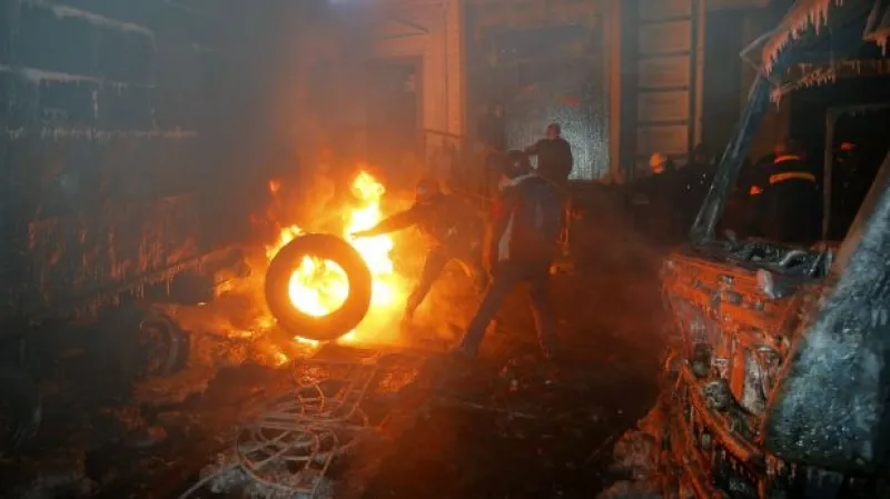 Bez komentáře - Protesty v Kyjevě