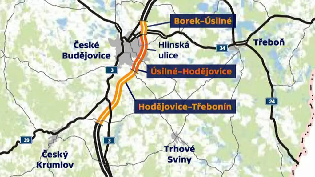 Dálniční obchvat Českých Budějovic