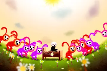 Když se člověk dlouho usmívá, z úsměvu se stane křeč, říká tvůrce hry Happy Game