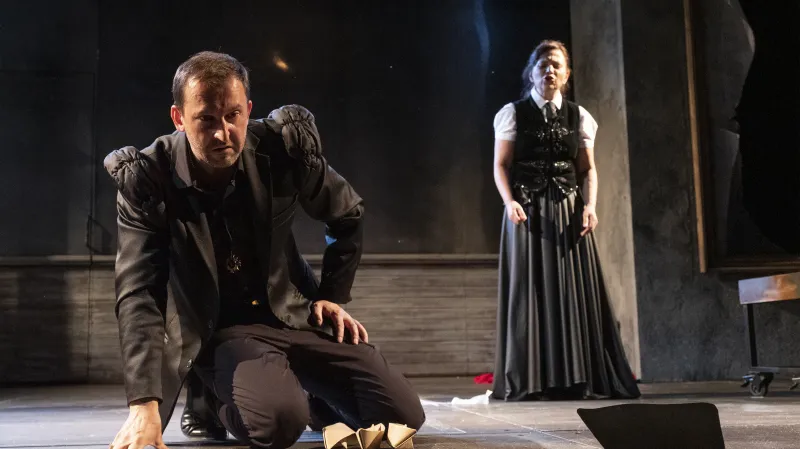 Inscenace Zimní pohádka na Letních shakespearovských slavnostech