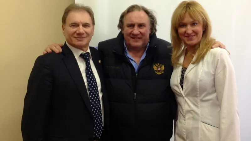 Chavinson a Gérard Depardieu