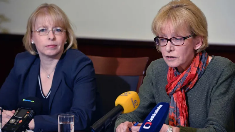 Hana Marvanová a Helena Válková