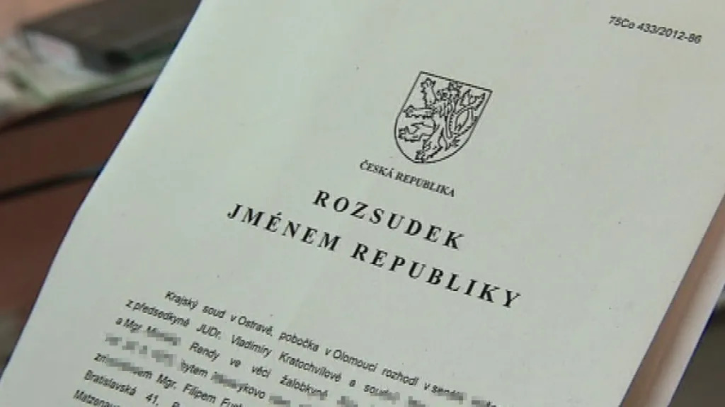 Krajský soud v Ostravě vydal přelomový rozsudek