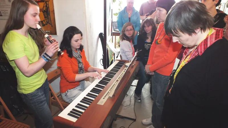 Výtvarná dílna handicapovaných umělců