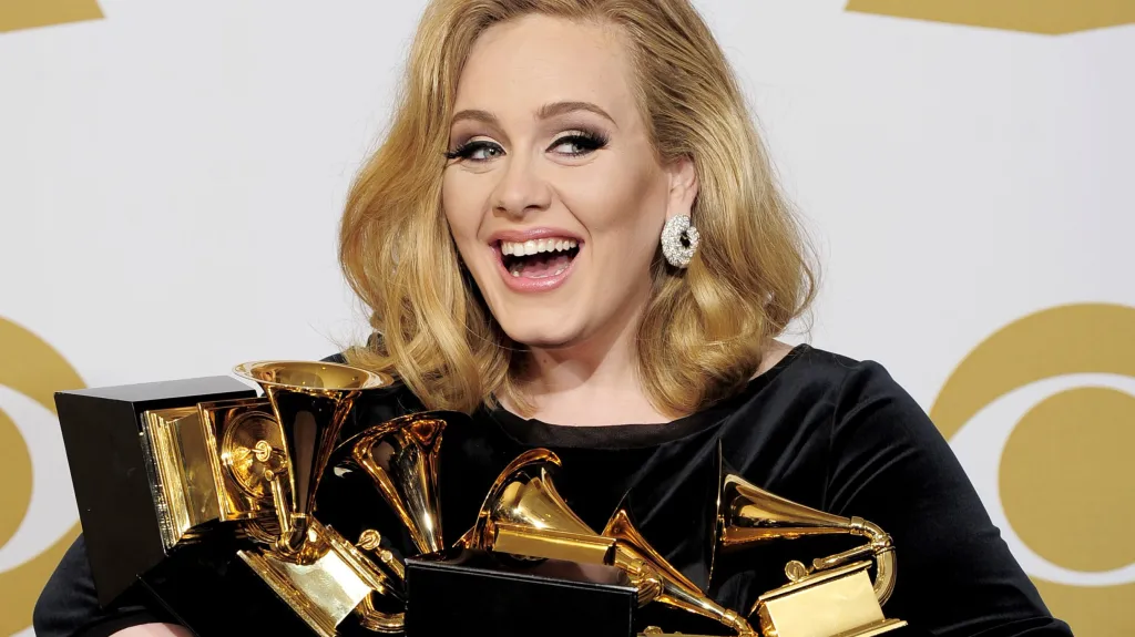 Adele ovládla hudební ceny Grammy