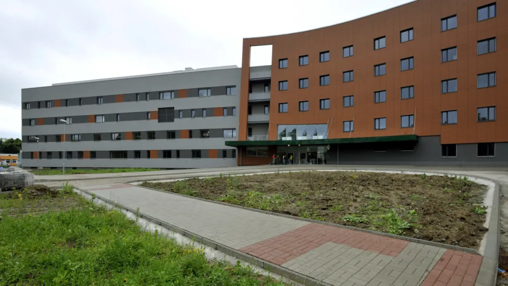 Centrální budova Uherskohradišťské nemocnice