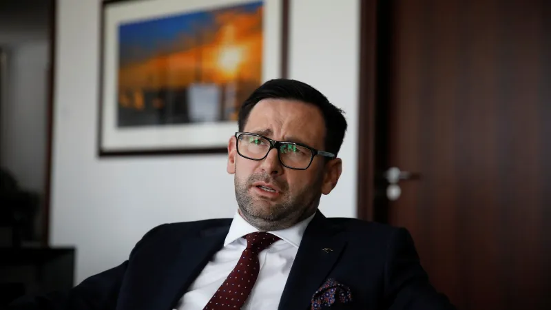 Bývalý šéf Orlenu Daniel Obajtek v srpnu 2020