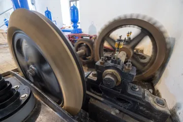 Zámecká vodárna v Hluboké nad Vltavou je po rekonstrukci. Zásobuje vodou kašny i zahradu