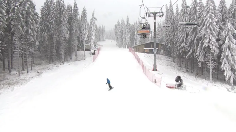 Klínovec v Krušných horách