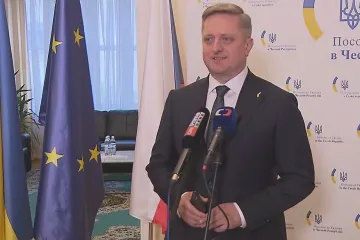Věřím ve společné vítězství, řekl nový ukrajinský velvyslanec v Česku