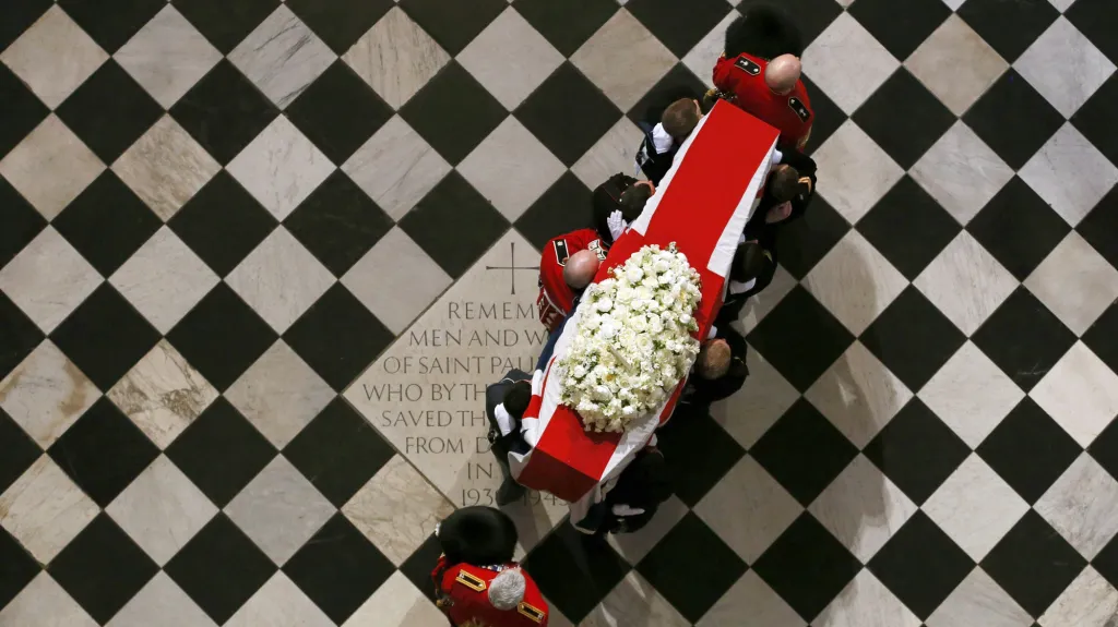 Pohřeb Margaret Thatcherové