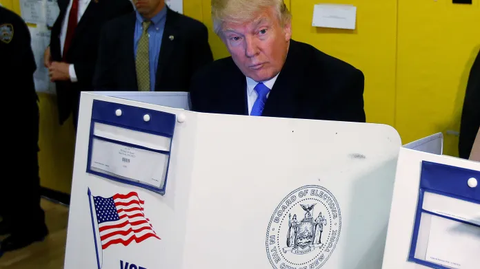 Donald Trump volil ve státě New York